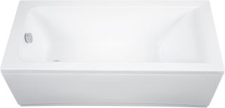 Акриловая ванна Aquanet Bright 347858 155x70 см с каркасом с боковой и фронтальной панелями